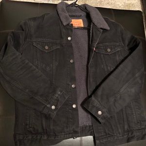LEVI BLACK DEMIN SHERPA XL